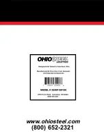 Preview for 10 page of OHIOSTEEL 3040P-SD180 Manual