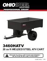 OHIOSTEEL 3460HATV Manual preview