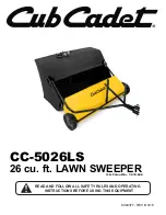 Предварительный просмотр 1 страницы OHIOSTEEL Cub Cadet CC-5026LS Manual