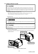 Preview for 30 page of Ohkura RM10C Instruction Manual