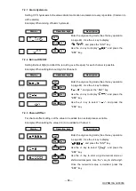 Preview for 73 page of Ohkura RM10C Instruction Manual