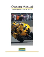 Ohlins FG 670 Owner'S Manual preview