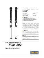 Preview for 1 page of Ohlins FGK 202 Mounting Instructions