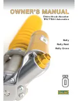 Ohlins TTX44 Owner'S Manual предпросмотр