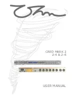 Предварительный просмотр 1 страницы OHM CRED Mark 2 2-4 User Manual