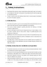 Preview for 4 page of OHM TCS-C FK Series Operating Manual