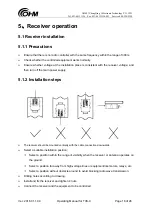 Preview for 21 page of OHM TCS-C FK Series Operating Manual