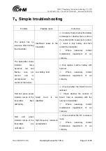 Preview for 24 page of OHM TCS-C FK Series Operating Manual