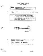 Предварительный просмотр 23 страницы Ohmeda Biox 3700 Operating And Maintenance Manual