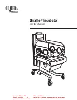 Предварительный просмотр 1 страницы Ohmeda GIRAFFE Operator'S Manual