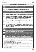 Preview for 87 page of ohmex AIR 9000 CON Instructions For Use And Maintenance Manual