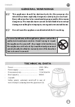 Preview for 53 page of ohmex CHO 6615 Instruction Manual