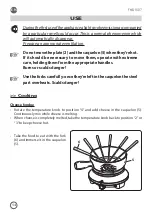 Предварительный просмотр 58 страницы ohmex FND 1507 Instruction Manual