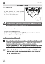 Preview for 32 page of ohmex GRILL 5800 Instruction Manual