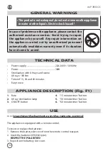 Предварительный просмотр 38 страницы ohmex LMP 3800 OZ Manual