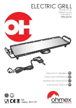 Предварительный просмотр 1 страницы ohmex TPK 2370 Instruction Manual