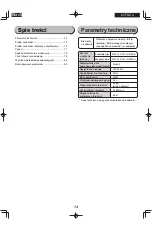 Предварительный просмотр 74 страницы Ohyama IC-FAC4 User Manual