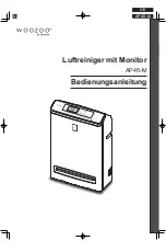 Предварительный просмотр 19 страницы Ohyama woozoo AP45-M User Manual