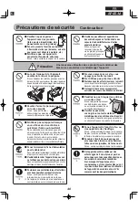 Предварительный просмотр 40 страницы Ohyama woozoo AP45-M User Manual