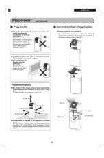 Предварительный просмотр 5 страницы Ohyama woozoo DDC-50 User Manual