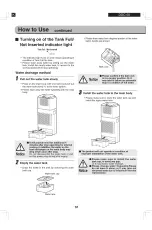 Preview for 10 page of Ohyama woozoo DDC-50 User Manual