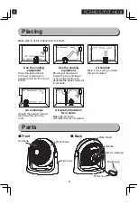 Предварительный просмотр 6 страницы Ohyama Woozoo PCF-HE15 User Manual