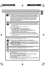 Предварительный просмотр 5 страницы Ohyama woozoo PCF-HM23 User Manual