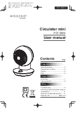 Предварительный просмотр 1 страницы Ohyama WooZoo PCF-SM12 User Manual