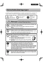 Предварительный просмотр 14 страницы Ohyama WooZoo PCF-SM12 User Manual