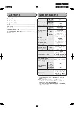 Предварительный просмотр 2 страницы Ohyama WOOZOO SCD-130P Instruction Manual