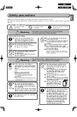 Предварительный просмотр 3 страницы Ohyama WOOZOO SCD-130P Instruction Manual