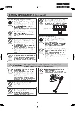 Предварительный просмотр 4 страницы Ohyama WOOZOO SCD-130P Instruction Manual