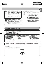 Предварительный просмотр 5 страницы Ohyama WOOZOO SCD-130P Instruction Manual