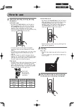 Предварительный просмотр 10 страницы Ohyama WOOZOO SCD-130P Instruction Manual