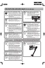 Предварительный просмотр 22 страницы Ohyama WOOZOO SCD-130P Instruction Manual