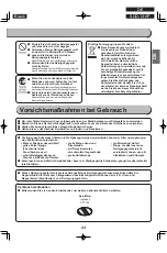 Предварительный просмотр 23 страницы Ohyama WOOZOO SCD-130P Instruction Manual