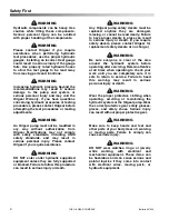 Preview for 4 page of OilGear F1U Series Service Instructions Manual