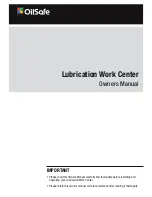 OilSafe Lubrication Work Center Owner'S Manual preview