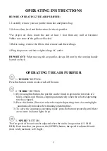 Preview for 5 page of OION Technologies APW-4000 Use & Care Instructions Manual