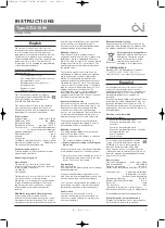 OJ Electronics OJ Microline ICD3-1999 Instructions Manual предпросмотр