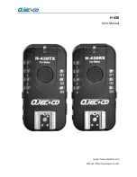 Ojec-Co H-430RX User Manual preview