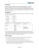 Preview for 2 page of Ojec-Co H-430RX User Manual