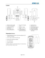 Предварительный просмотр 4 страницы Ojec-Co H-430TX User Manual