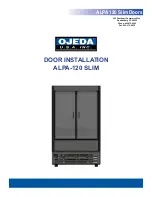 Предварительный просмотр 1 страницы Ojeda Alpa 120 Slim Installation Manual