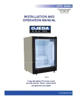 Ojeda CTFH Series Installation And Operation Manual предпросмотр