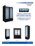 Предварительный просмотр 1 страницы Ojeda RHM Series Installation And Operation Manual