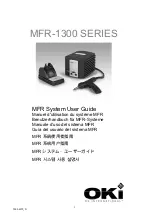 OK International MFR-1300 SERIES User Manual preview