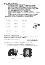 Предварительный просмотр 12 страницы OK International MFR-1300 SERIES User Manual