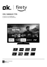 OK. Fire tv ODL 50850UV-TFB User Manual preview