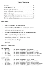 Preview for 2 page of OK. Jonard Tools EPB Series User Manual